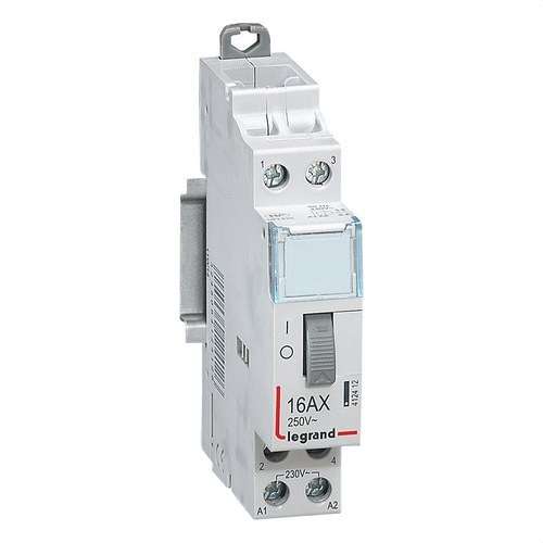 Teleruptor 16A 2NO ZAV. 230V s referencom 412412 marke LEGRAND