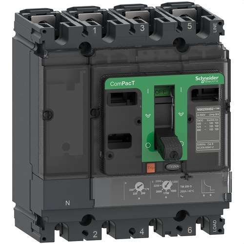 Automatski prekidač ComPacT NSX160F 36kA AC 4P3R 160A TMD s referencom C16F6TM160 marke SCHNEIDER ELECTRIC