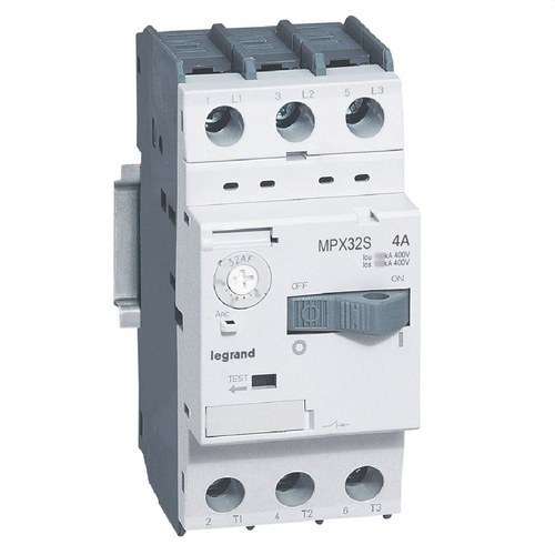 Motorni zaštitni prekidač MPX 32S 2.5-4.0A s referencom 417307 marke LEGRAND