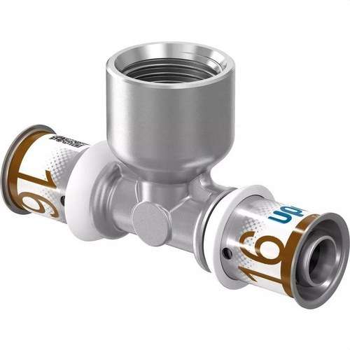 Uponor S-Press PLUS T-komad ženski 16-RP1/2"FT-16 s referencom 1070595 marke UPONOR