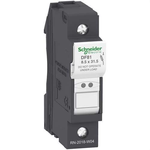 Držač osigurača bez indikatora 1P 25A osigurač 8,5X31,5 s referencom DF81 marke SCHNEIDER ELECTRIC