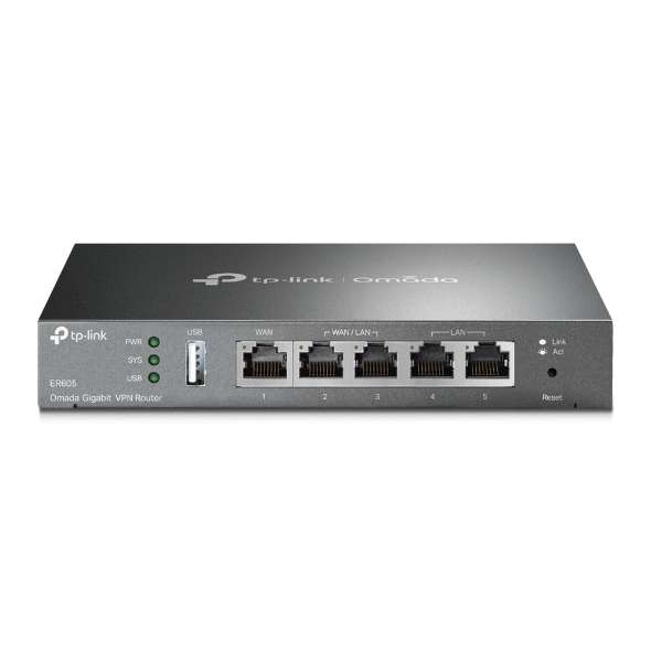 VPN Gigabit Omada usmjerivač s referencom ER605 marke TP-LINK