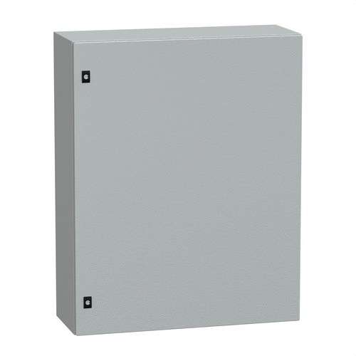 Zidni ormar od čelika s punim vratima bez montažne ploče 1000x800x300 PanelSeT CRN s referencom NSYCRN108300 marke SCHNEIDER ELECTRIC