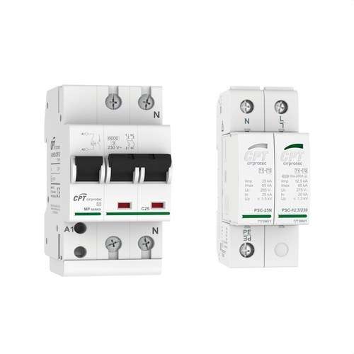 Set zaštite od prenapona V-CHECK 4MP-40 + PSC4-12,5/400 TT s referencom 77706587 marke CIRPROTEC