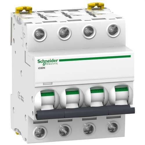 Magnetotermički prekidač IC60N 4P 6A Krivulja C s referencom A9F79406 marke SCHNEIDER ELECTRIC