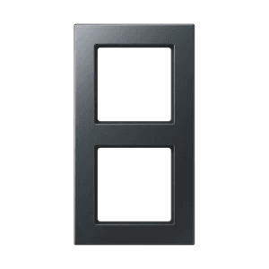 Dvostruki okvir Jung Serija A antracit mat s referencom A5582BFANM marke JUNG