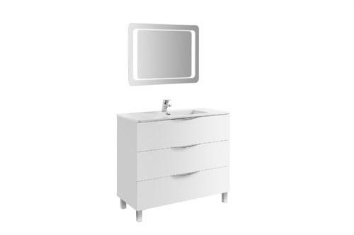 Komoda s tri ladice Agata bijela 100 cm s referencom 7930501 marke GALA