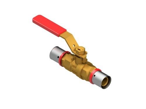Kuglasti ventil s polugom i zaštitom PEX 25x2,30 s referencom 1471.2525 marke MULTICAPAS