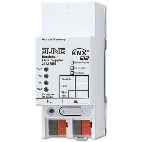 Jung KNX 2142REG linijski-područje spojnik s referencom 2142REG marke JUNG