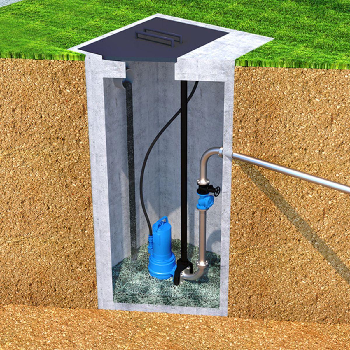 Trofazna potopna pumpa SFA Sanipump ZFS 71.4 EX T - Verzija s drobilicom s referencom ZFS-005 marke SFA SANITRIT