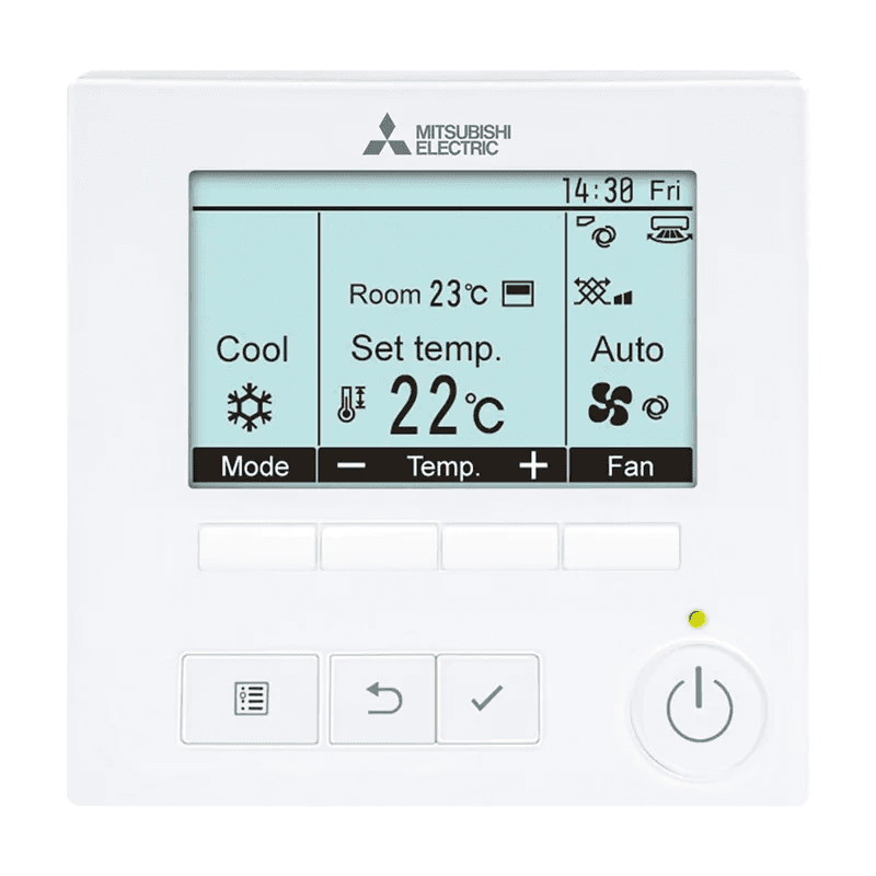 Žičani daljinski upravljač Mitsubishi Electric PAR-41MAA s referencom PAR-41MAA marke MITSUBISHI