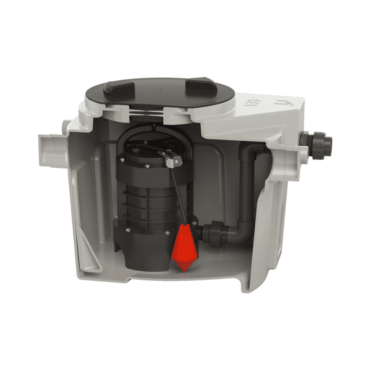 Pumpna stanica SFA Sanifos 110 - Verzija s usitnjavačem s referencom 009FOS110TM marke SFA SANITRIT