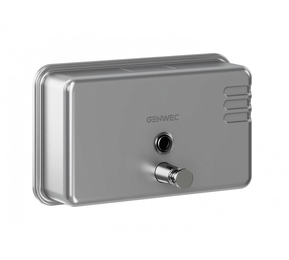 Horizontalni dozator sapuna 1100ml inox 304 satiniran s referencom GW04 02 04 01 marke GENWEC