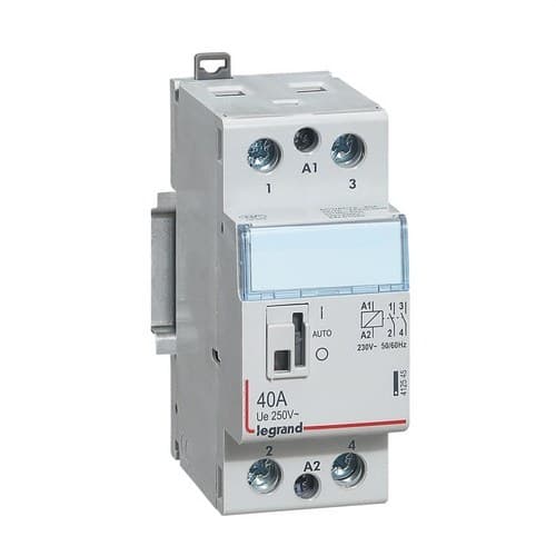 Kontaktor 40A 2NO 230V s referencom 412545 marke LEGRAND