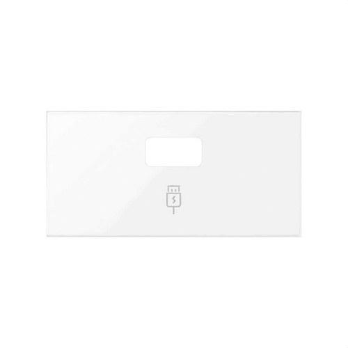 Poklopac za USB punjač smartcharge 1 priključak sjajno bijeli Simon 100 s referencom 10001097-130 marke SIMON