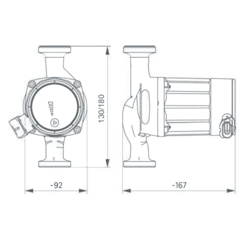 Cirkulacijska pumpa Ebara EGO W1 25/60-130 s referencom 1576000360 marke EBARA