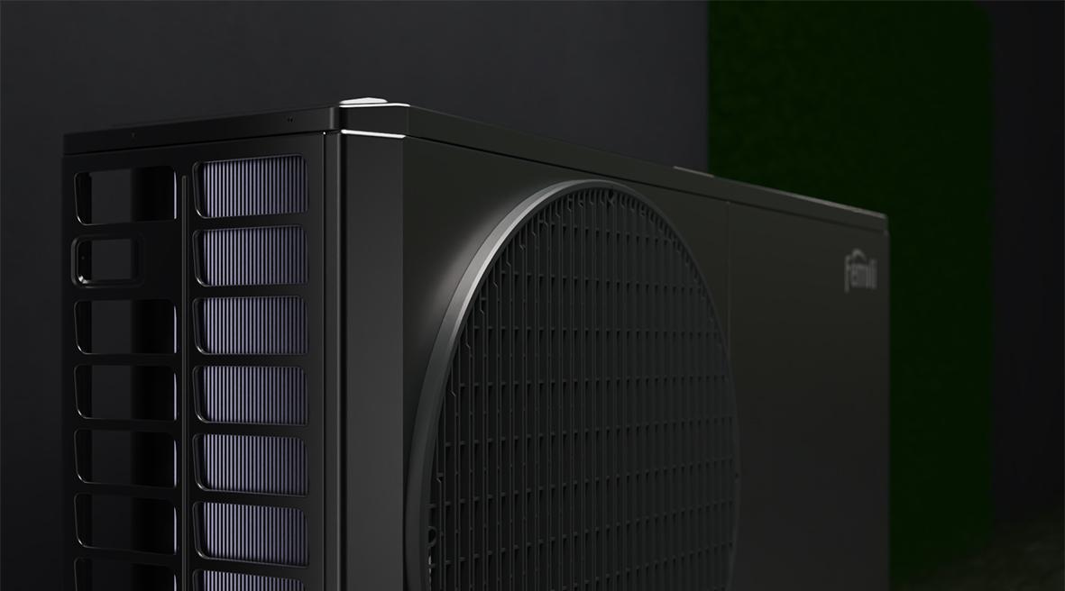 Monoblok aerotermalna toplinska pumpa R290 Ferroli OMNIA Life M 10 kW s upravljačem s referencom 4B4770109 marke FERROLI