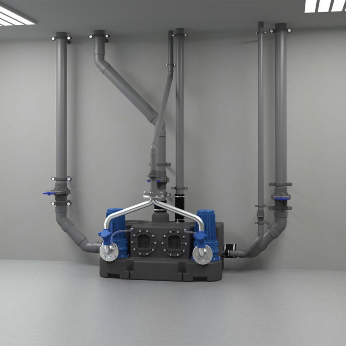 Trofazna pumpna stanica SFA Sanicubic 2 GR SE71.1 T s referencom 04CUB2GR11T marke SFA SANITRIT