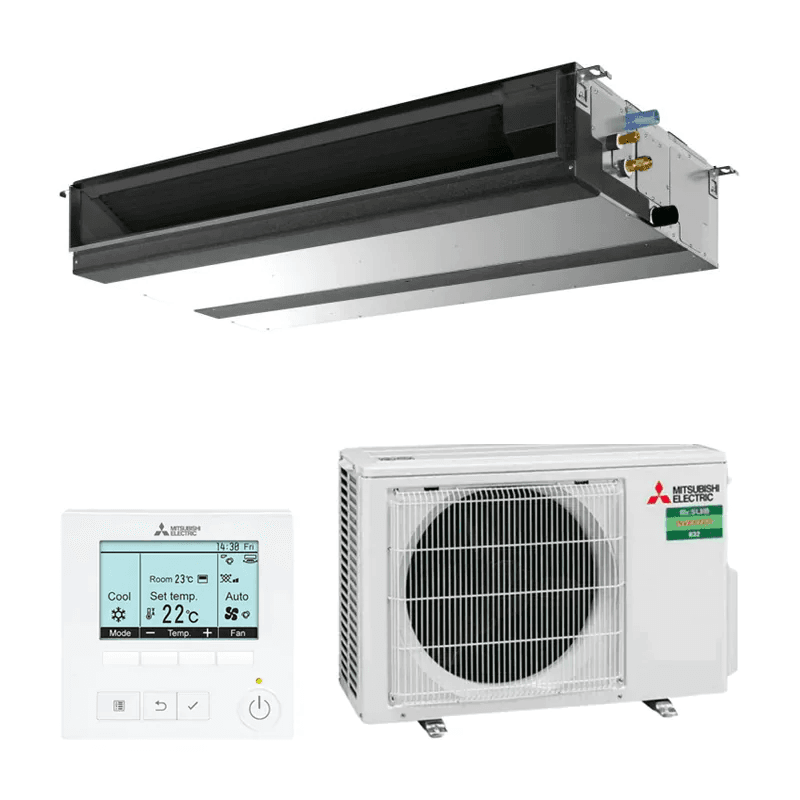 Kanalni klima uređaj Mitsubishi Electric MGPEZ-35VJA 3,6 kW 12000 BTU s referencom MGPEZ-35VJA marke MITSUBISHI