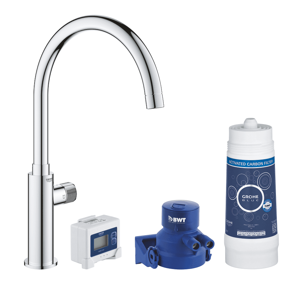 Starter kit - Jednoručna kuhinjska slavina Grohe Blue s referencom 30387000 marke GROHE