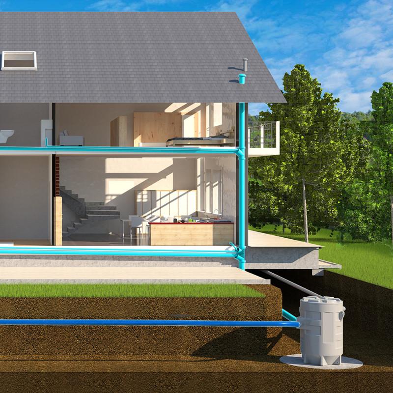 Pumpna stanica SFA SANIFOS 280 - Verzija s usitnjavačem s referencom 009FOS280TM marke SFA SANITRIT