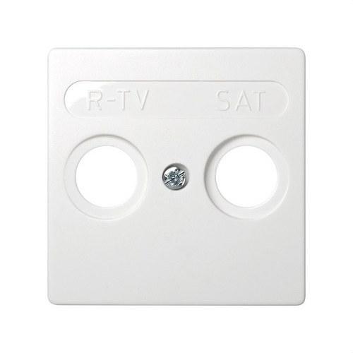 Ploča za induktivne utičnice R-TV+SAT bijela Simon 73 Loft s referencom 73097-60 marke SIMON