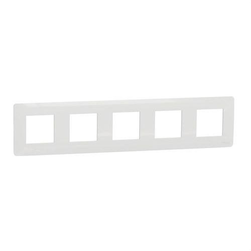 Okvir za 5 elemenata New Unica Studio Polar s referencom NU201018 marke SCHNEIDER ELECTRIC