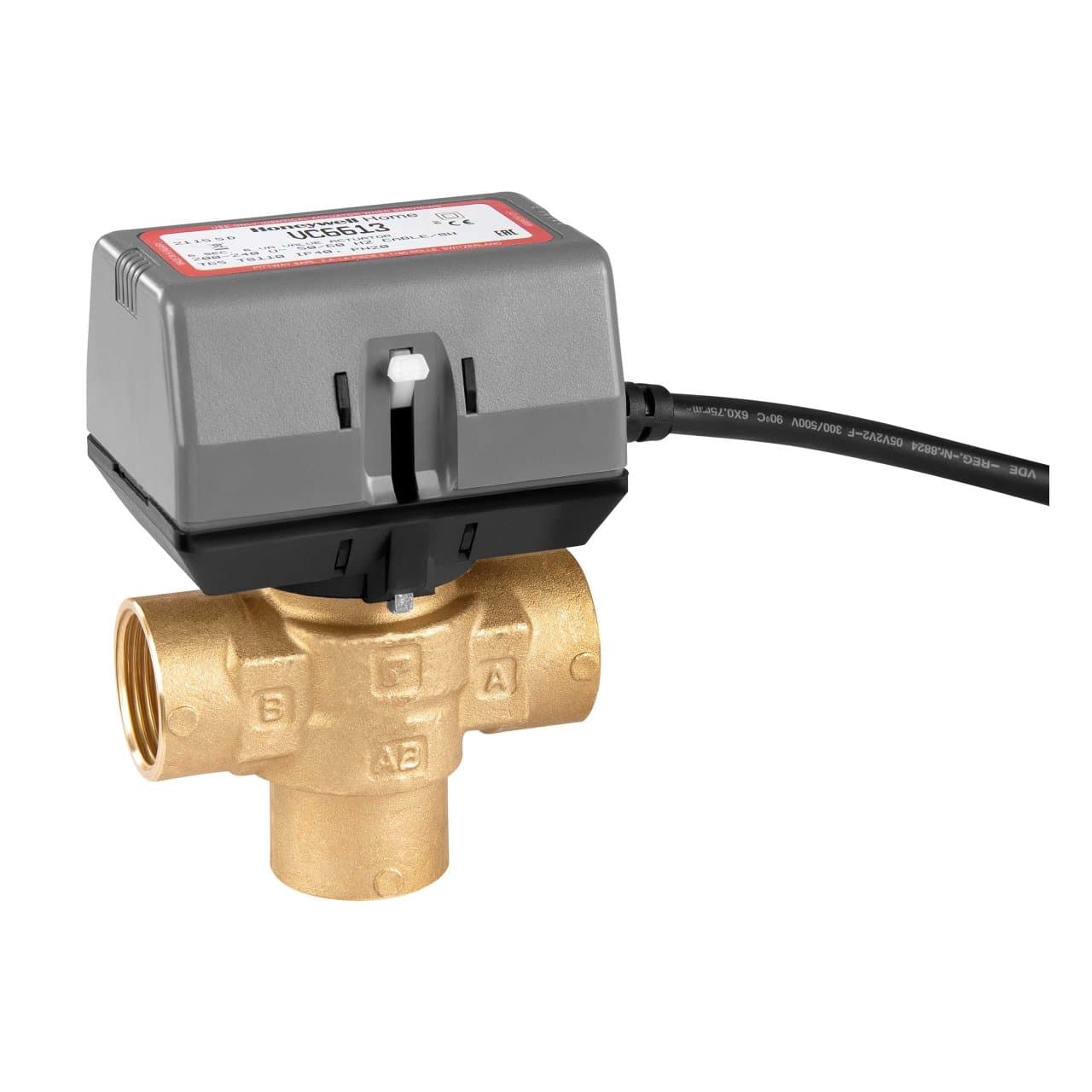 Motorni troputni zonski ventil 3/4" s referencom VC6613MH6000/U marke RESIDEO