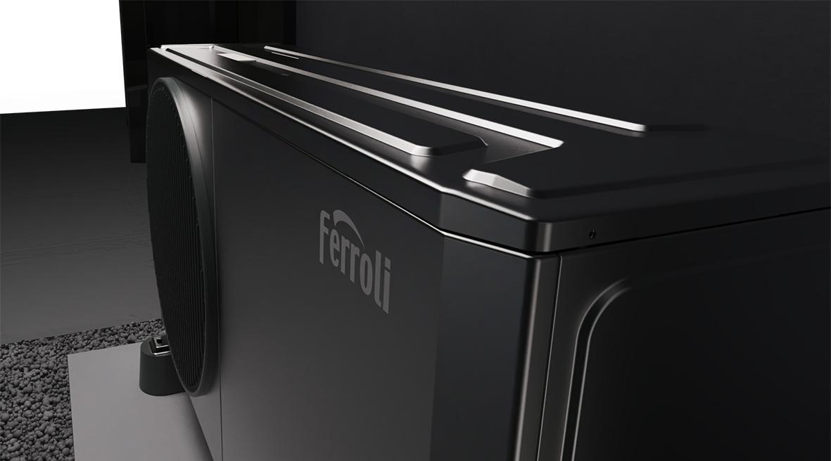 Monoblok aerotermalna toplinska pumpa R290 Ferroli OMNIA Life M 14 kW s upravljačem s referencom 4B4770149 marke FERROLI