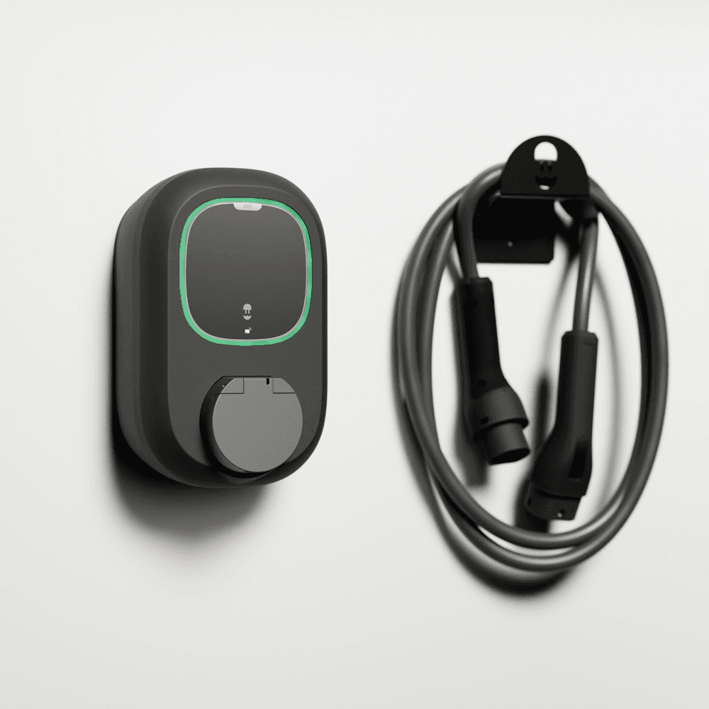 Punjač za električni automobil s WiFi-jem crni Wallbox Pulsar Pro Socket 7,4 kW s referencom PPR2-W-2-2-K-002 marke WALLBOX