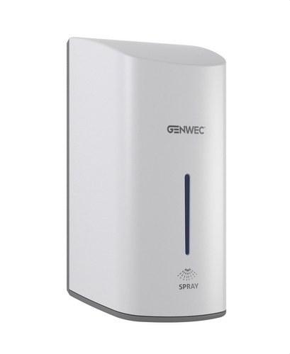 Automatski dozator za dezinfekciju ruku u spreju od bijelog ABS-a s referencom GW04 15 01 00 marke GENWEC