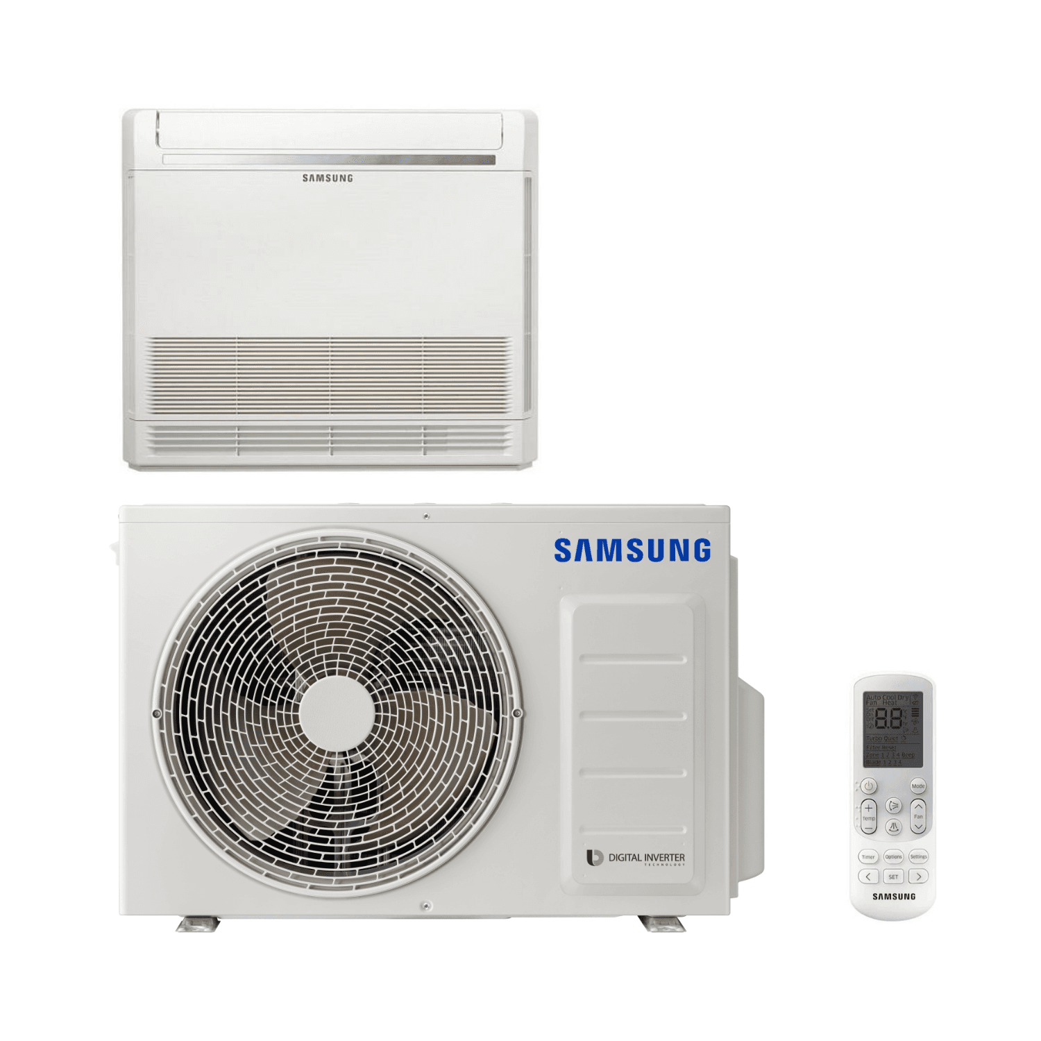 Samsung podni klima uređaj 5,0 kW 18000 BTU s referencom F-CONSOLE52R marke SAMSUNG