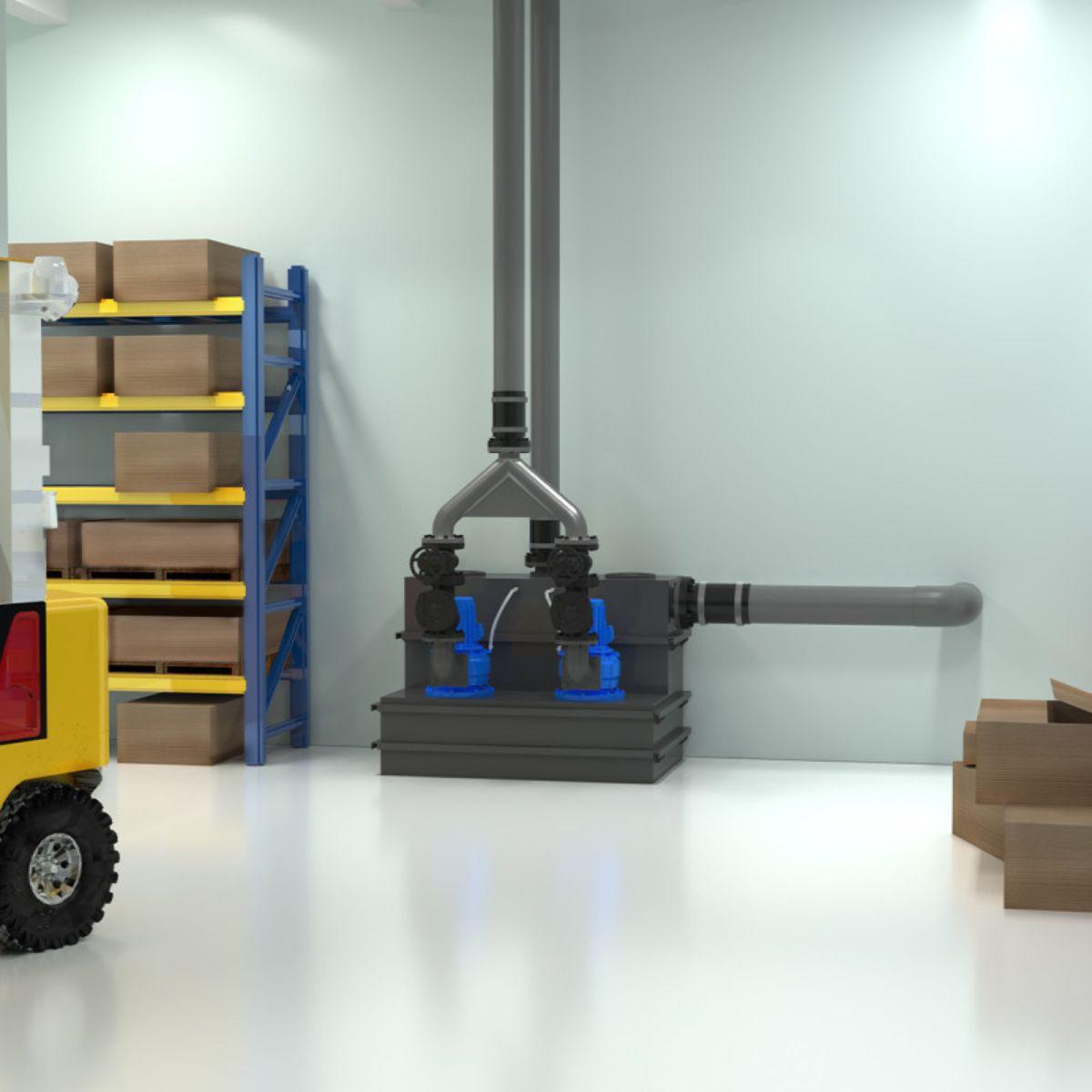 Trofazna pumpna stanica SFA Sanicubic 2 SC4.0 T s referencom 04CUB2SC40T marke SFA SANITRIT