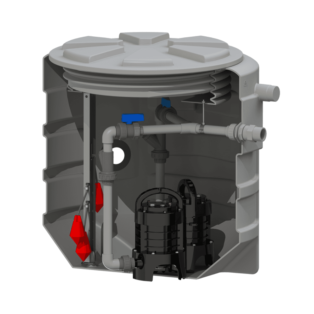 Pumpna stanica SFA Sanifos 610 2 VX SP S - Vortex monofazna verzija s referencom 009FOS610VM marke SFA SANITRIT