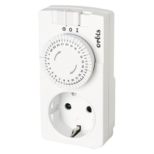 Programabilni utični timer D T-15 DNEVNI BEZ REZERVE 230V 3500W 30 MIN s referencom OB162232 marke ORBIS