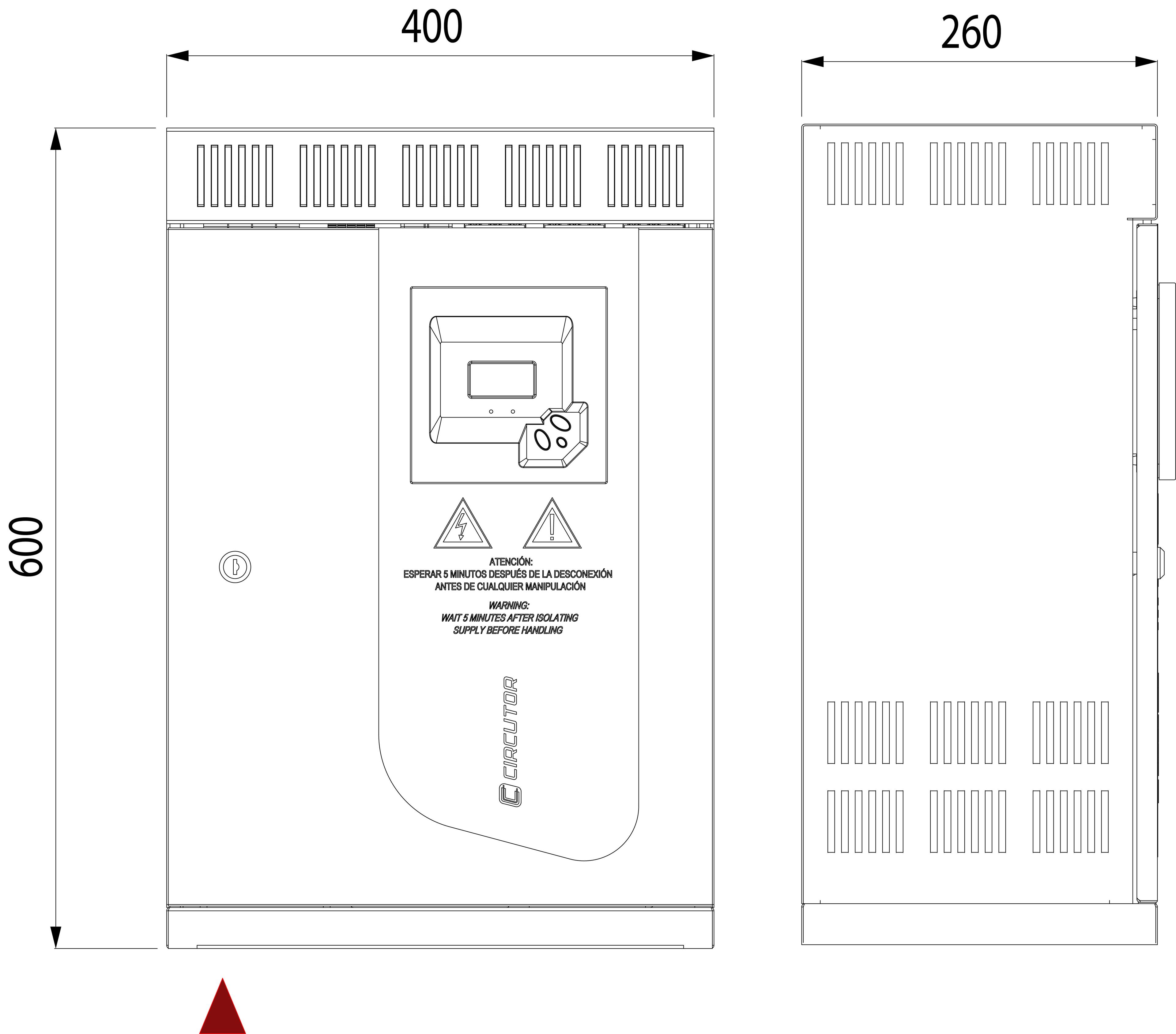 Kondenzatorska baterija Circutor OPTIM 3 P&P-52,5-440 s referencom R3L170. marke CIRCUTOR