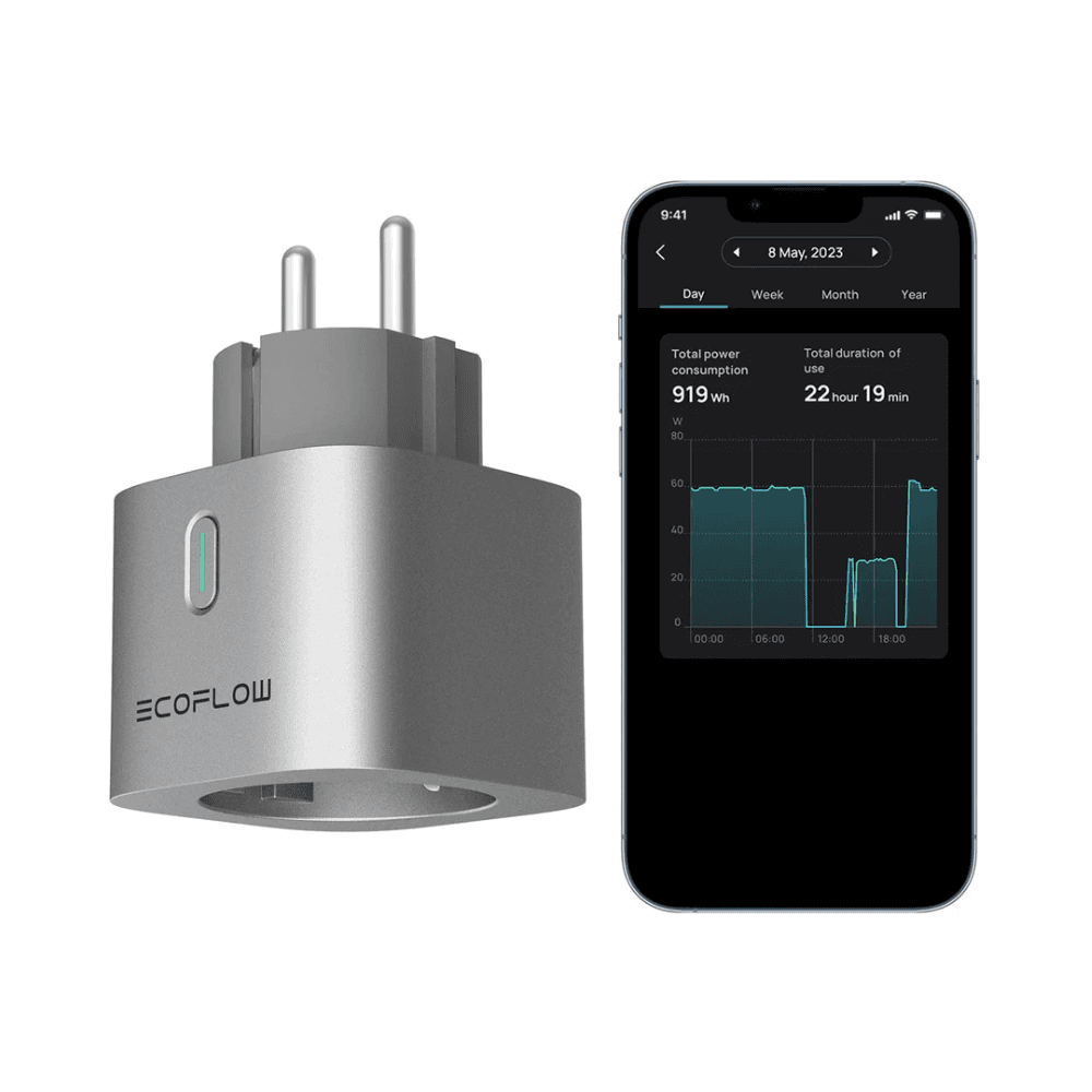 Pametna utičnica s mjerenjem potrošnje EcoFlow Smart Plug