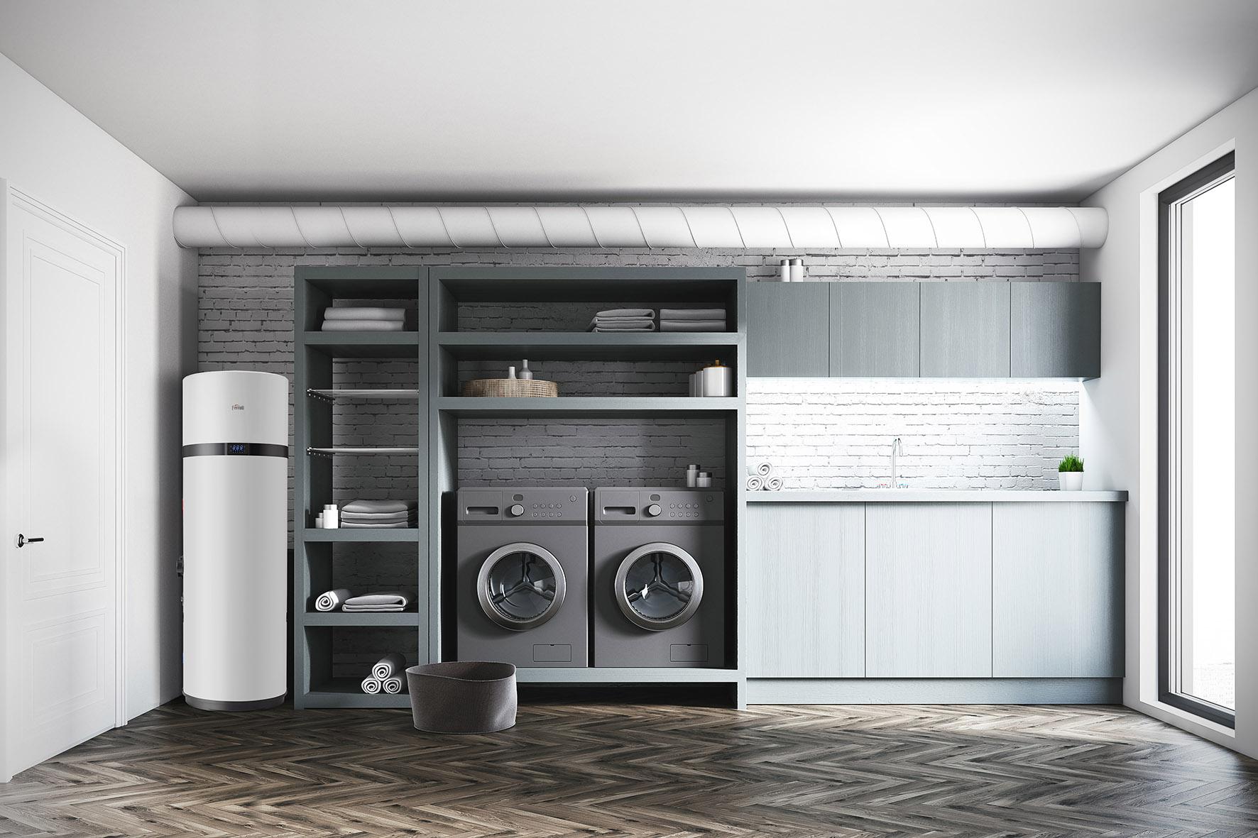 Toplinska pumpa za PTV s WiFi Ferroli EGEA TECH LT 200 litara s referencom 2CP0024F marke FERROLI