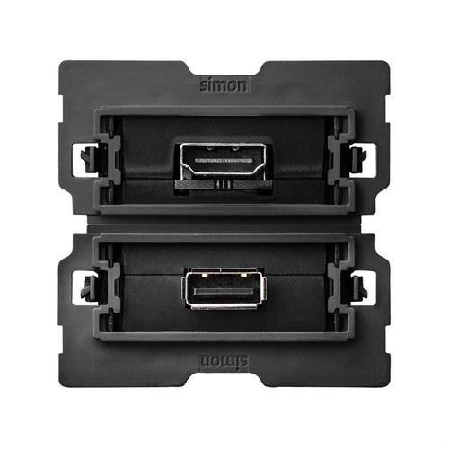 HDMI konektor V1.4 + USB 2.0 tip A konektor Simon 100 s referencom 10000563-039 marke SIMON
