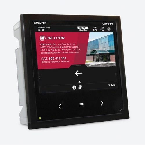 Trofazni analizator mreže s panelnim zaslonom u boji CVM-B150-ITF-485-ICT2 s referencom M56111. marke CIRCUTOR