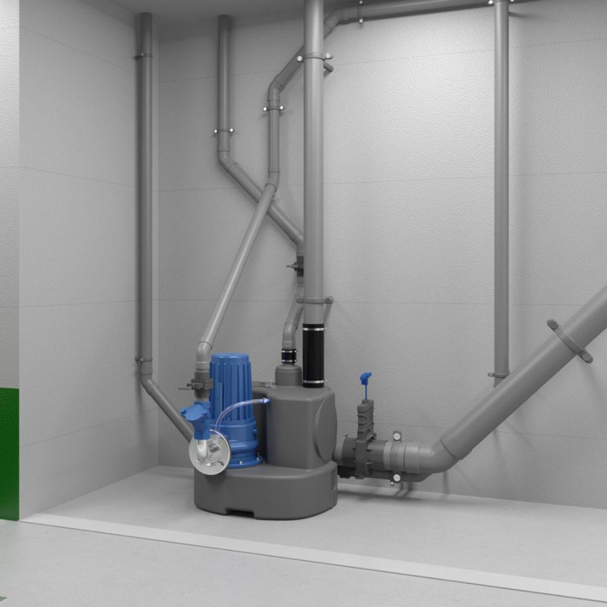 Trofazna pumpna stanica SFA Sanicubic 1 GR SE71.1 T s referencom 04CUB1GR11T marke SFA SANITRIT