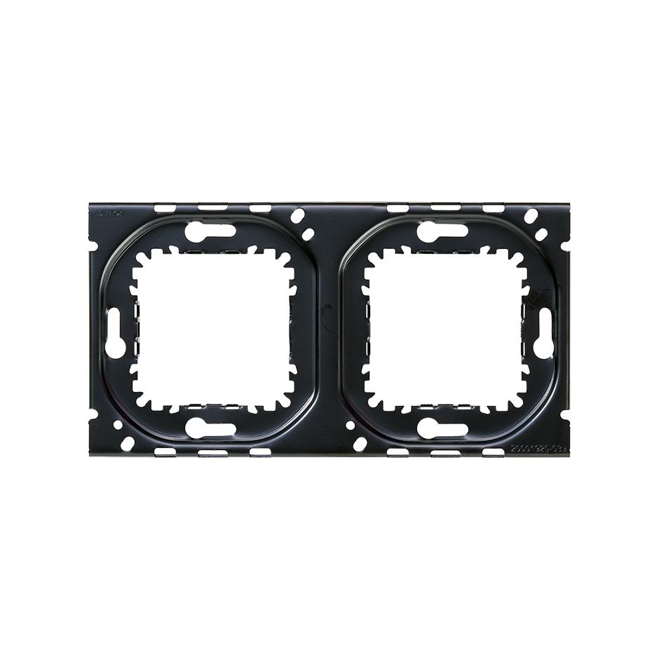 Okvir za 2 elementa crni Simon 270 s referencom 20001920-039 marke SIMON