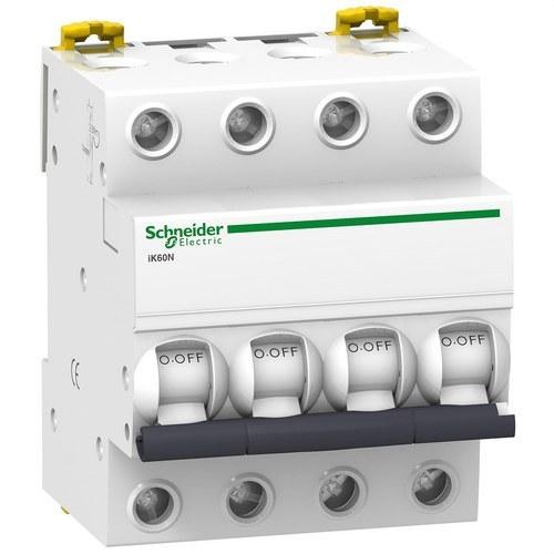 Magnetotermički prekidač IK60N 4P 10A Krivulja C 6kA s referencom A9K17410 marke SCHNEIDER ELECTRIC