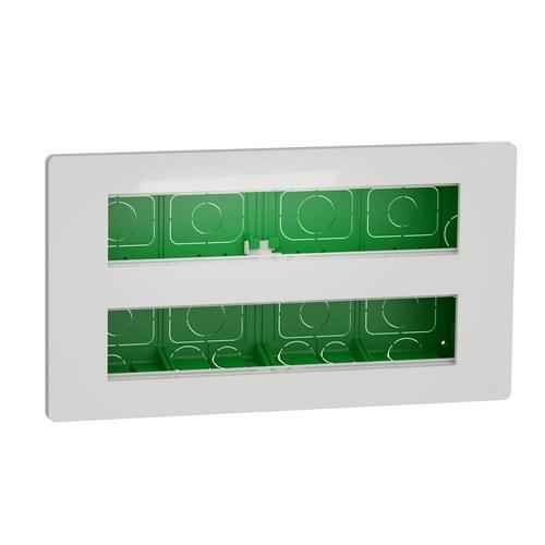 Ugradni razvodni ormar 2x10 modula bijeli New Unica System+ s referencom NU171020 marke SCHNEIDER ELECTRIC