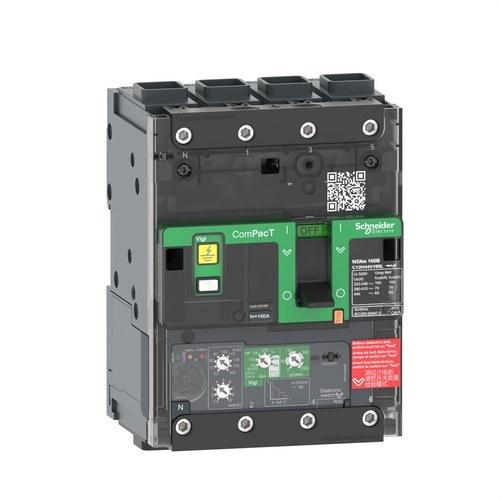 Automatski prekidač ComPacT NSXm100E 16kA AC 4P 100A Micrologic 4.1 ELINK s referencom C11E44V100L marke SCHNEIDER ELECTRIC