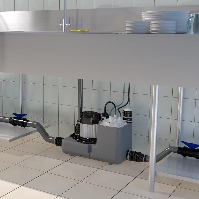 SFA SANICOM 1 pumpa za evakuaciju sive vode za intenzivnu upotrebu s referencom 04COM1M marke SFA SANITRIT