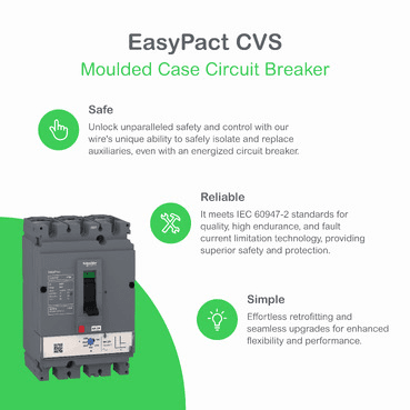 Automatski prekidač Easypact CVS630F ETS 2.3 630 A 4P/4R s referencom LV563506 marke SCHNEIDER ELECTRIC