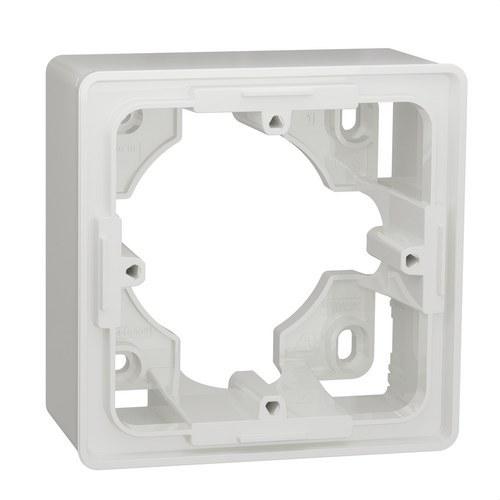 Podnožje za 1 element polarno bijelo New Unica Studio s referencom NU800218 marke SCHNEIDER ELECTRIC
